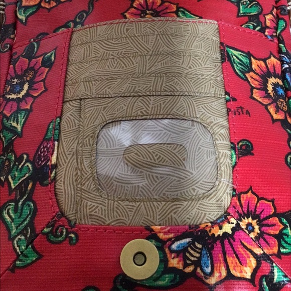 sakroots Messenger bag, Convertible, Red Floral - Picture 15 of 16